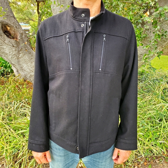 NWOT! ALFANI FITTED WOOL JACKET (Large)